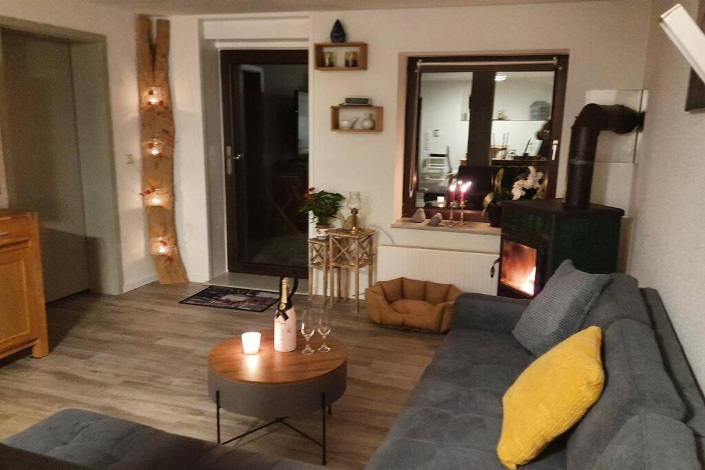 Wellness Ferienwohnung Biene Im Bergischen Land Much Exterior foto
